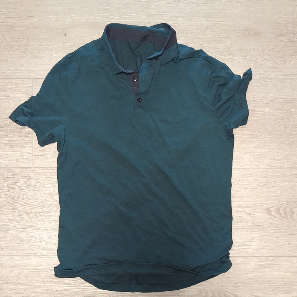 lululemon athletica Teal Polo Shirt